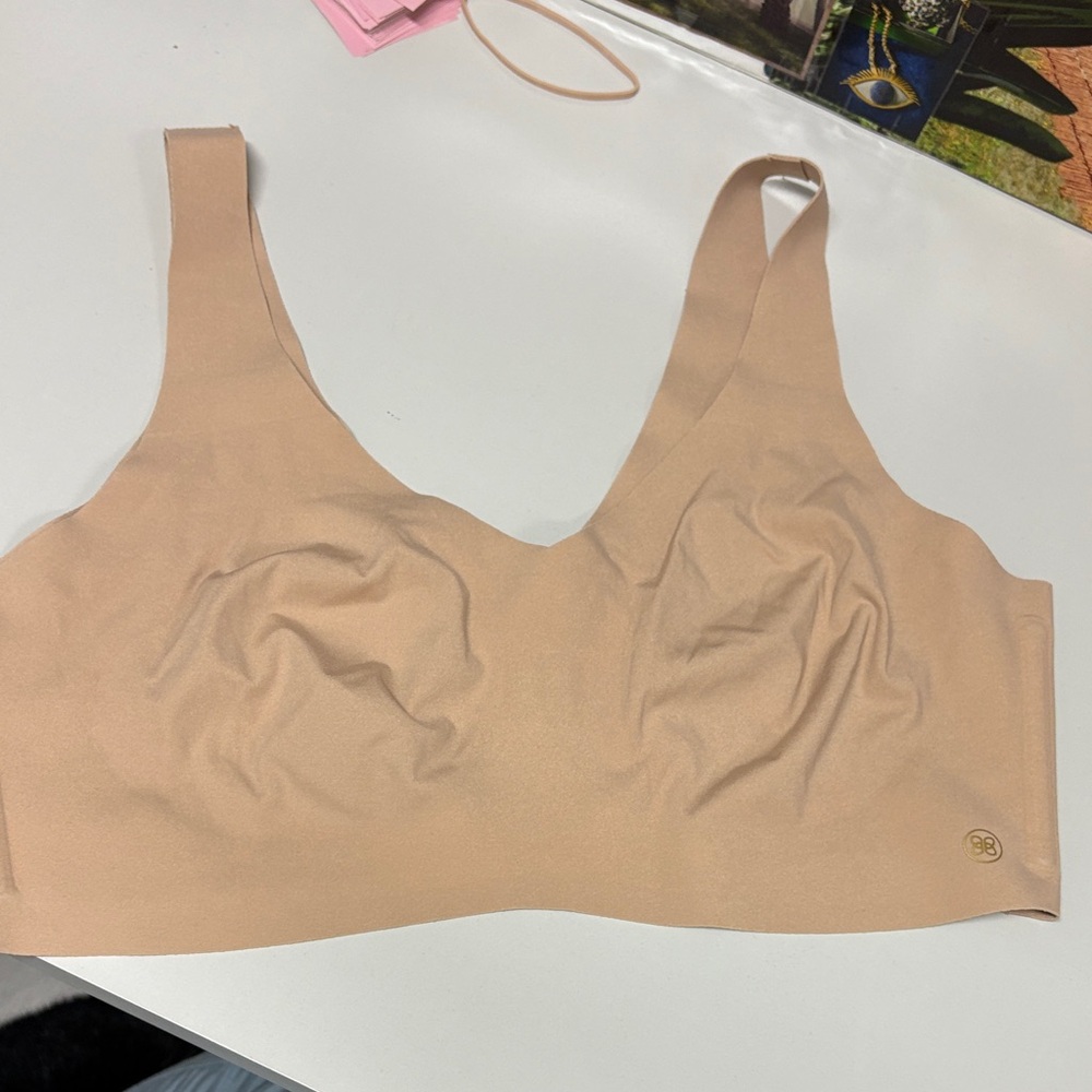 HoneyLove Seamless Tan Bralette size L